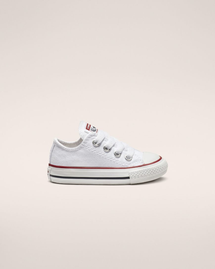 Chlapecké Boty Nízké Converse Chuck Taylor All Star Classic Bílé | CZ WBTS27